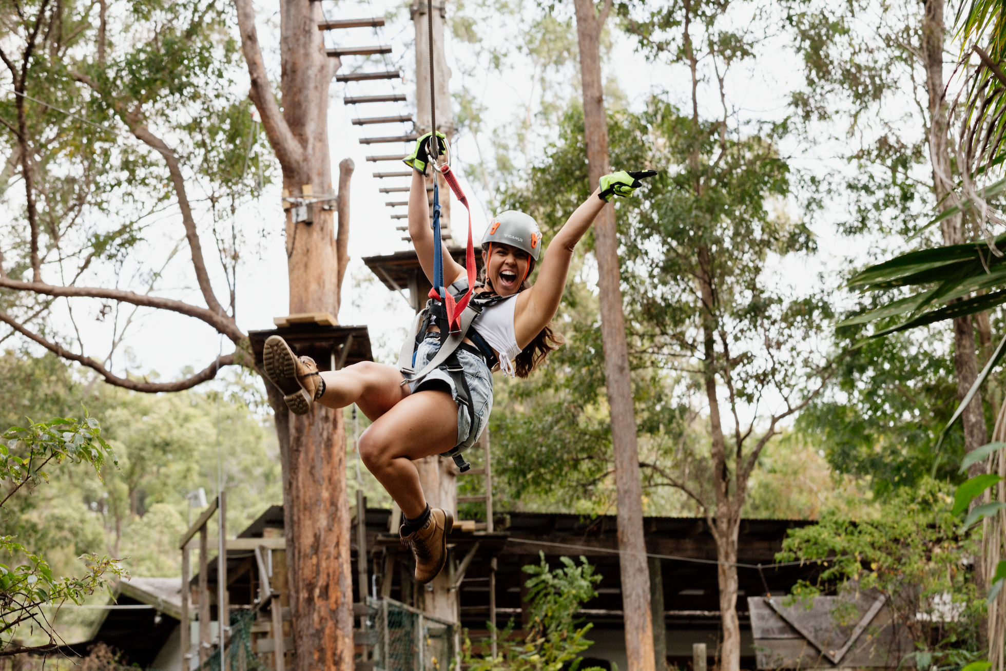 Sarah Colgate experiencing a tourism attraction
